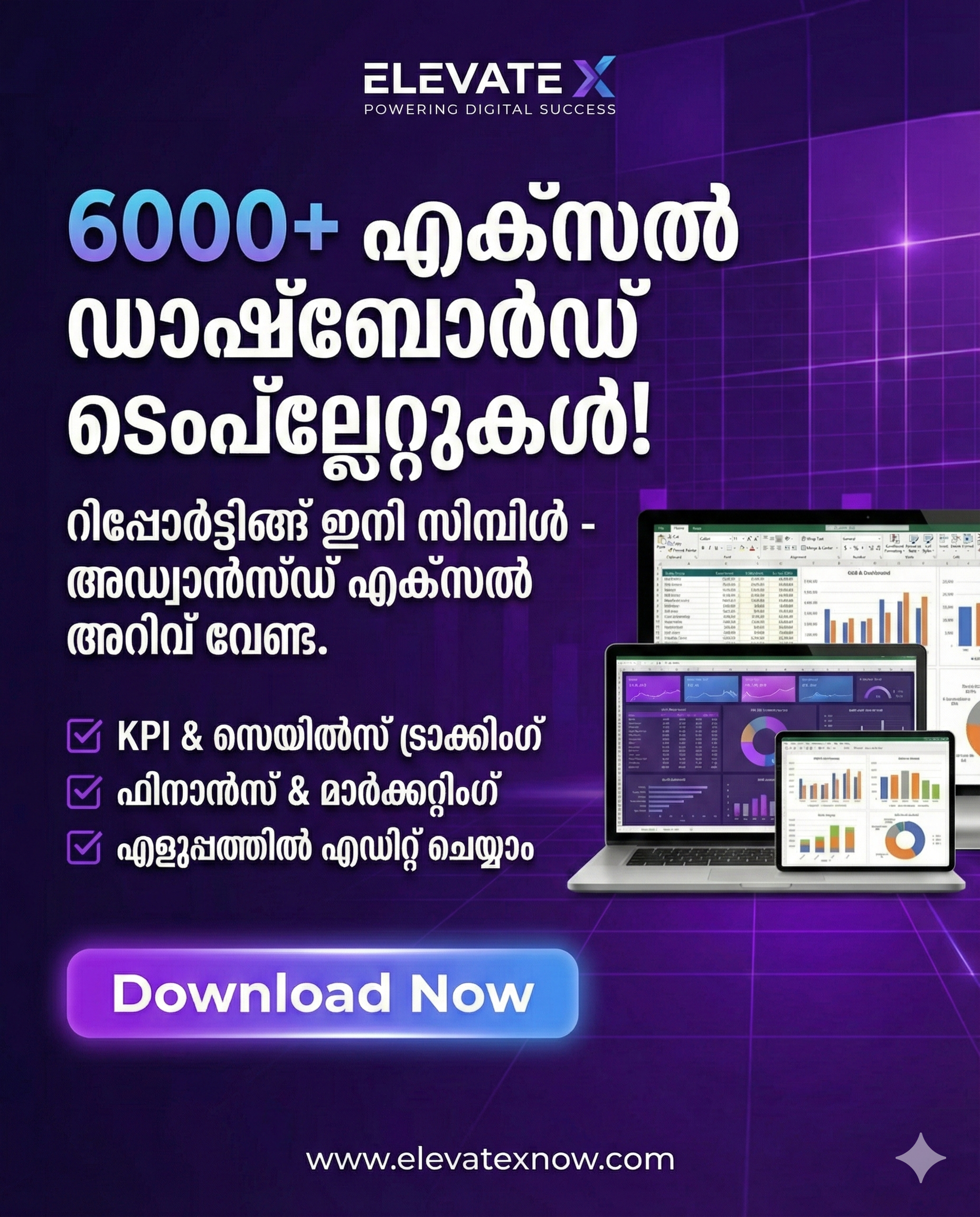 Premium Excel Dashboard Templates  (6000+)